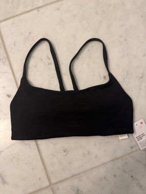 lululemon athletica Strappy Racer Crop Bra - Black